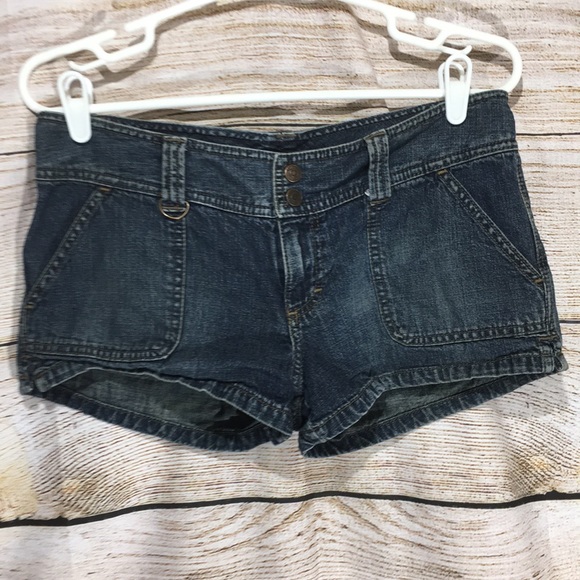 Aeropostale Pants - Aeropostale 5/6 jean short pockets and snaps #534